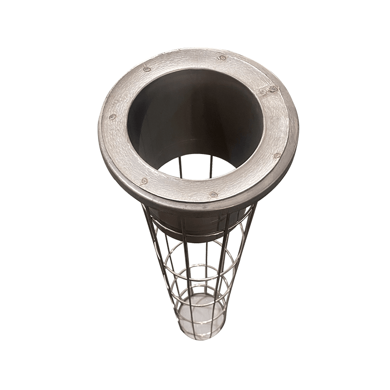 Aço inoxidável SS304/SS316L Filtro de poeira Industrial Cage com venturi ou tubo de proteção