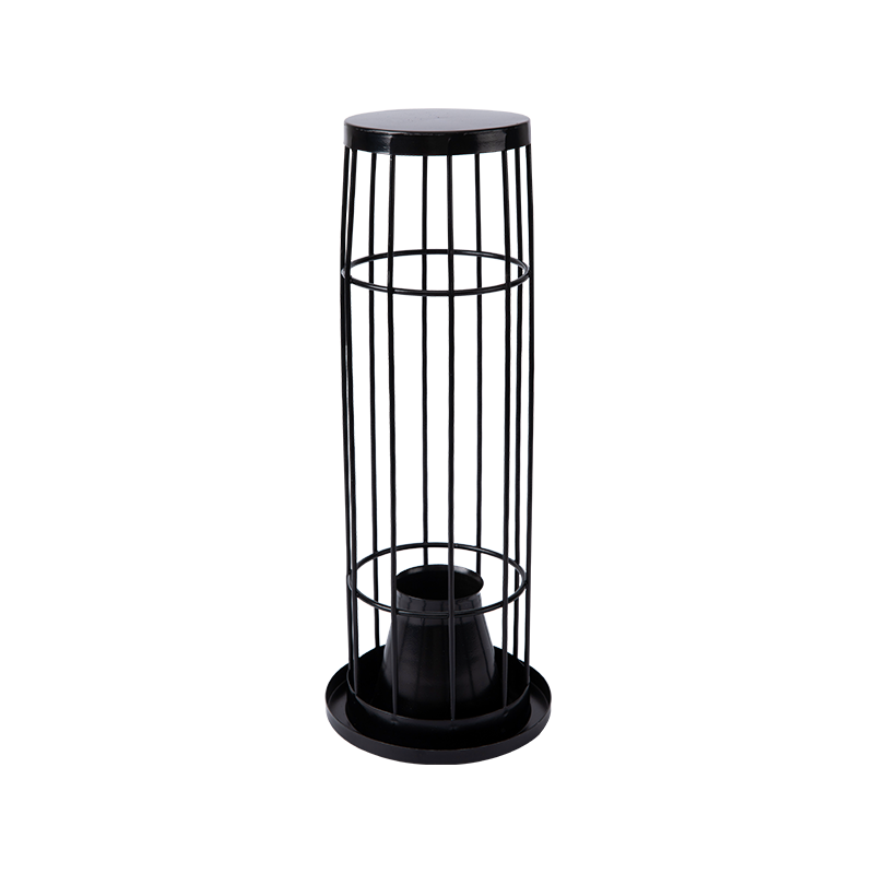 Gaiola de filtro de aço carbono revestido de silicone