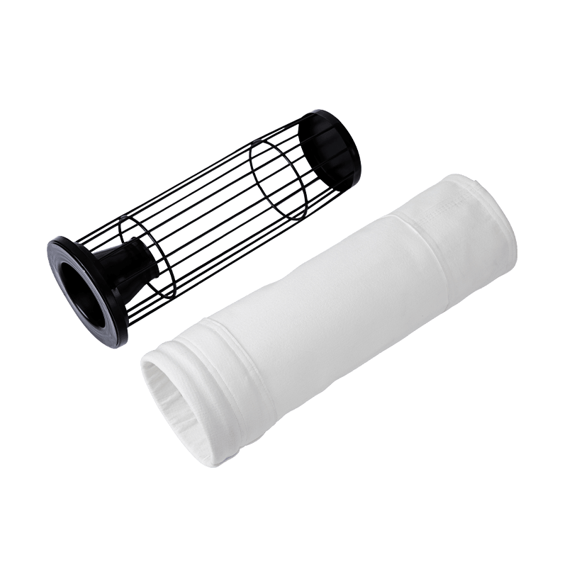 PTFE Polyester agulha perfurada Sacos de filtro de membrana de feltro
