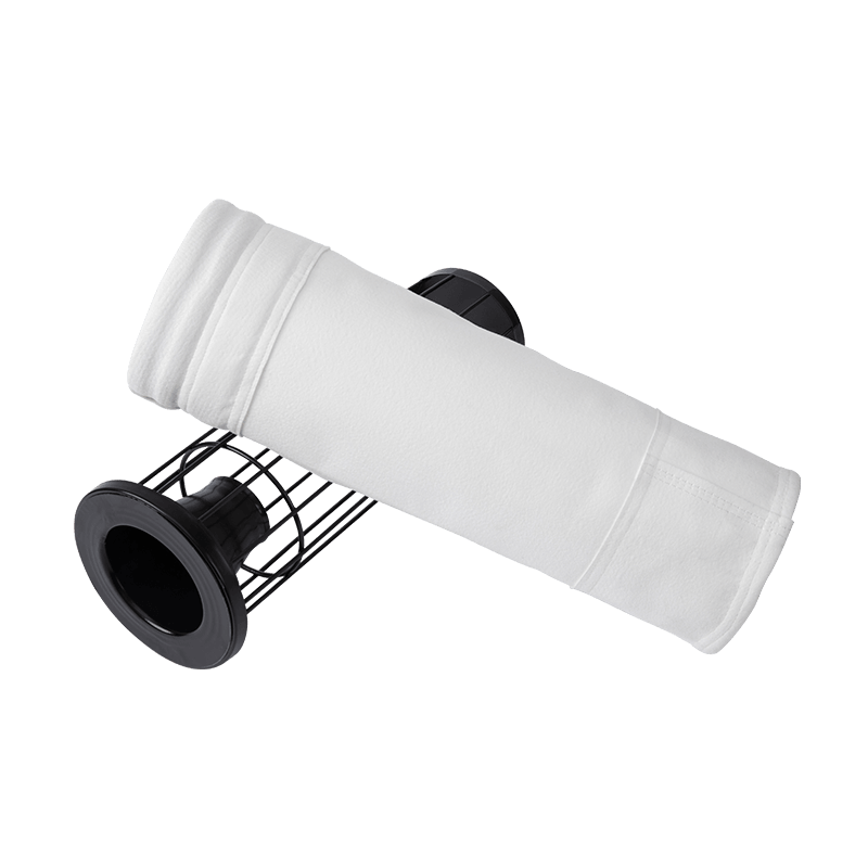 PTFE Polyester agulha perfurada Sacos de filtro de membrana de feltro