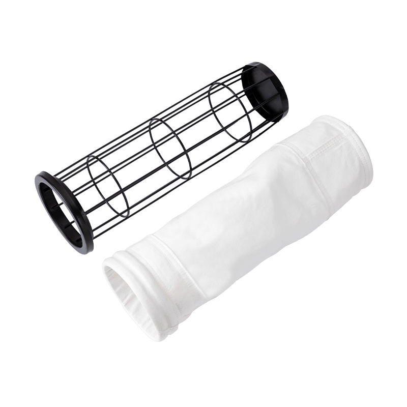 PTFE Polyester agulha perfurada Sacos de filtro de membrana de feltro
