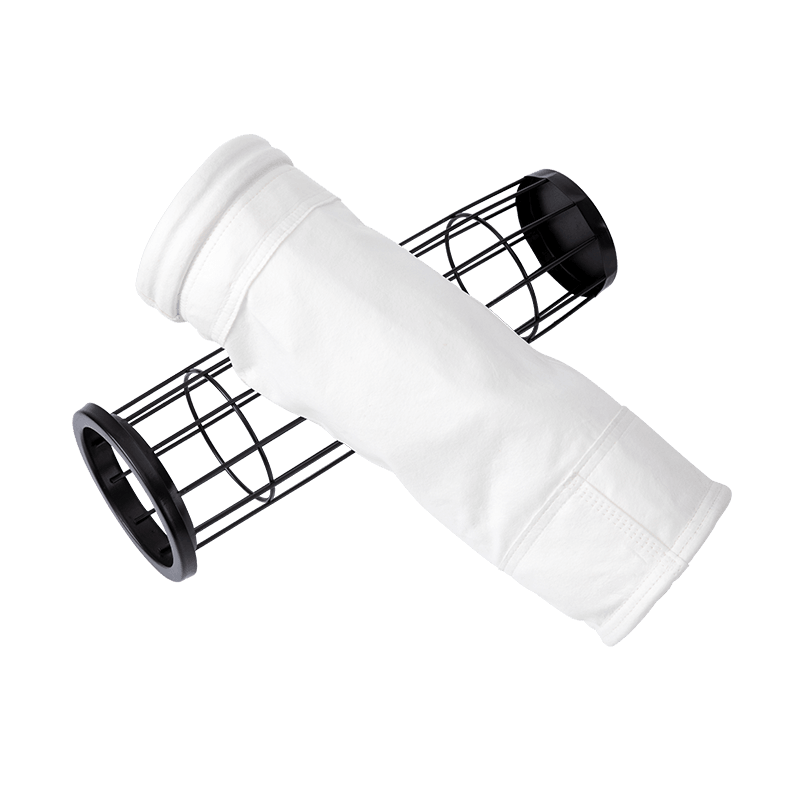 PTFE Polyester agulha perfurada Sacos de filtro de membrana de feltro