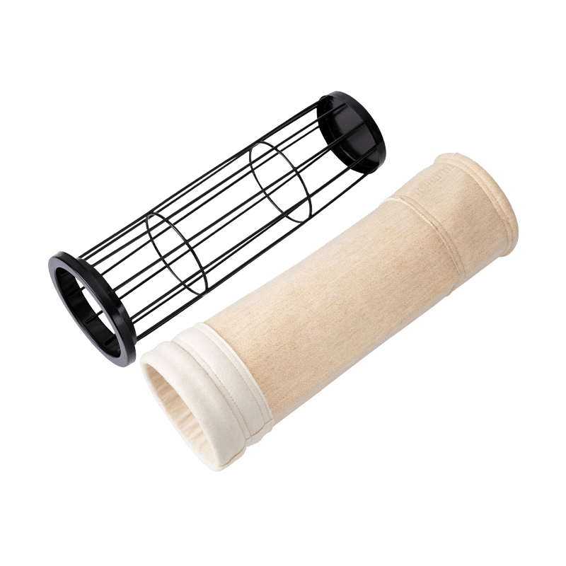 Agulha aramid perfurada saco de filtro de nomex de feltro